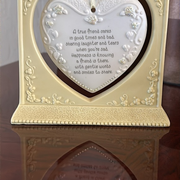 Enesco *VINTAGE* 1997 Precious Moments “Smiles of Friendship” Swinging Heart - Picture 11 of 13